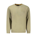 Hugo Boss Green Cotton Men Sweater