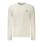 Calvin Klein White Cotton Men Sweater
