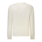 Calvin Klein White Cotton Men Sweater