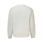 Calvin Klein White Cotton Men Sweater