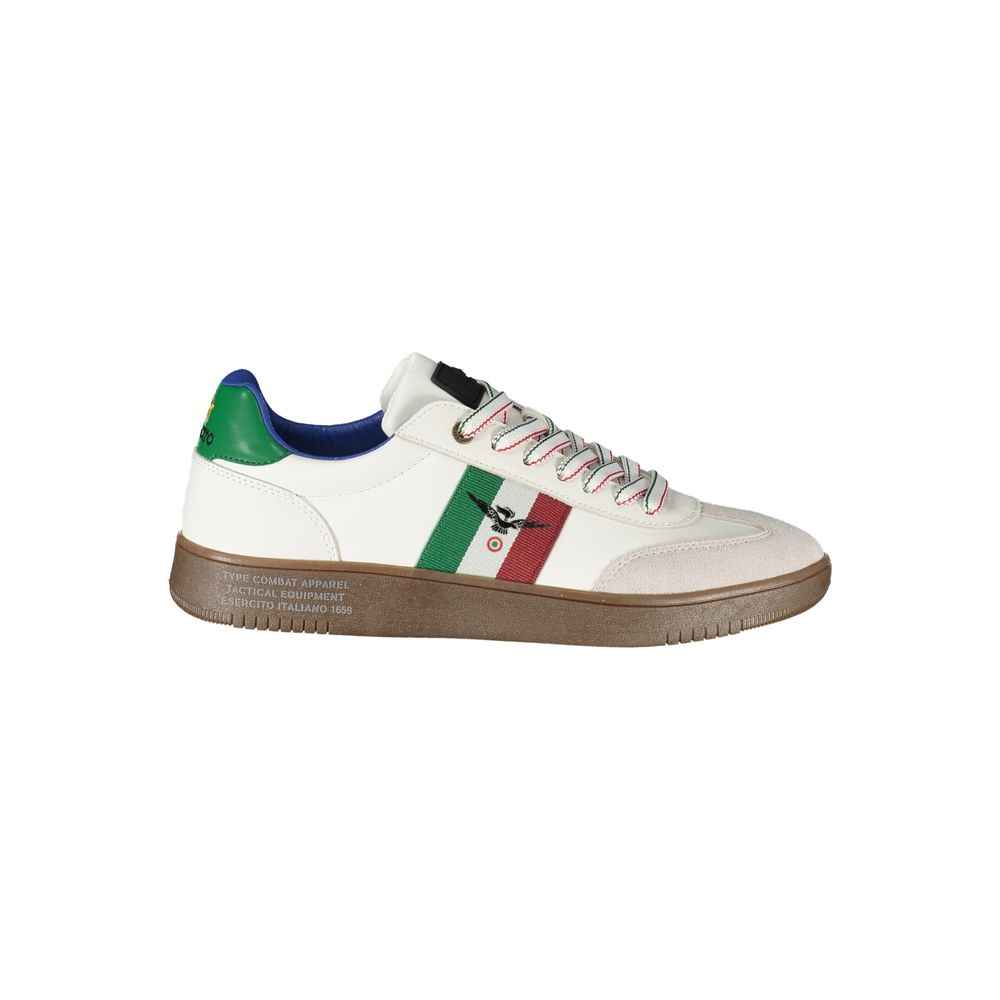 Esercito 1659 White Leather Men Sneaker