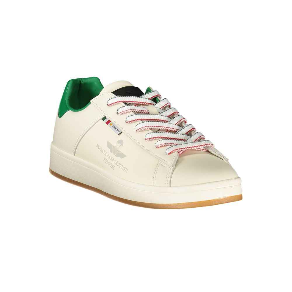 Esercito 1659 White Leather Men Sneaker