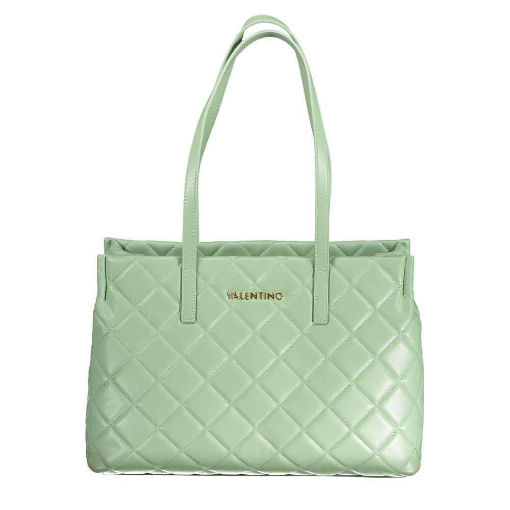 Mario Valentino Green Polyethylene Handbag