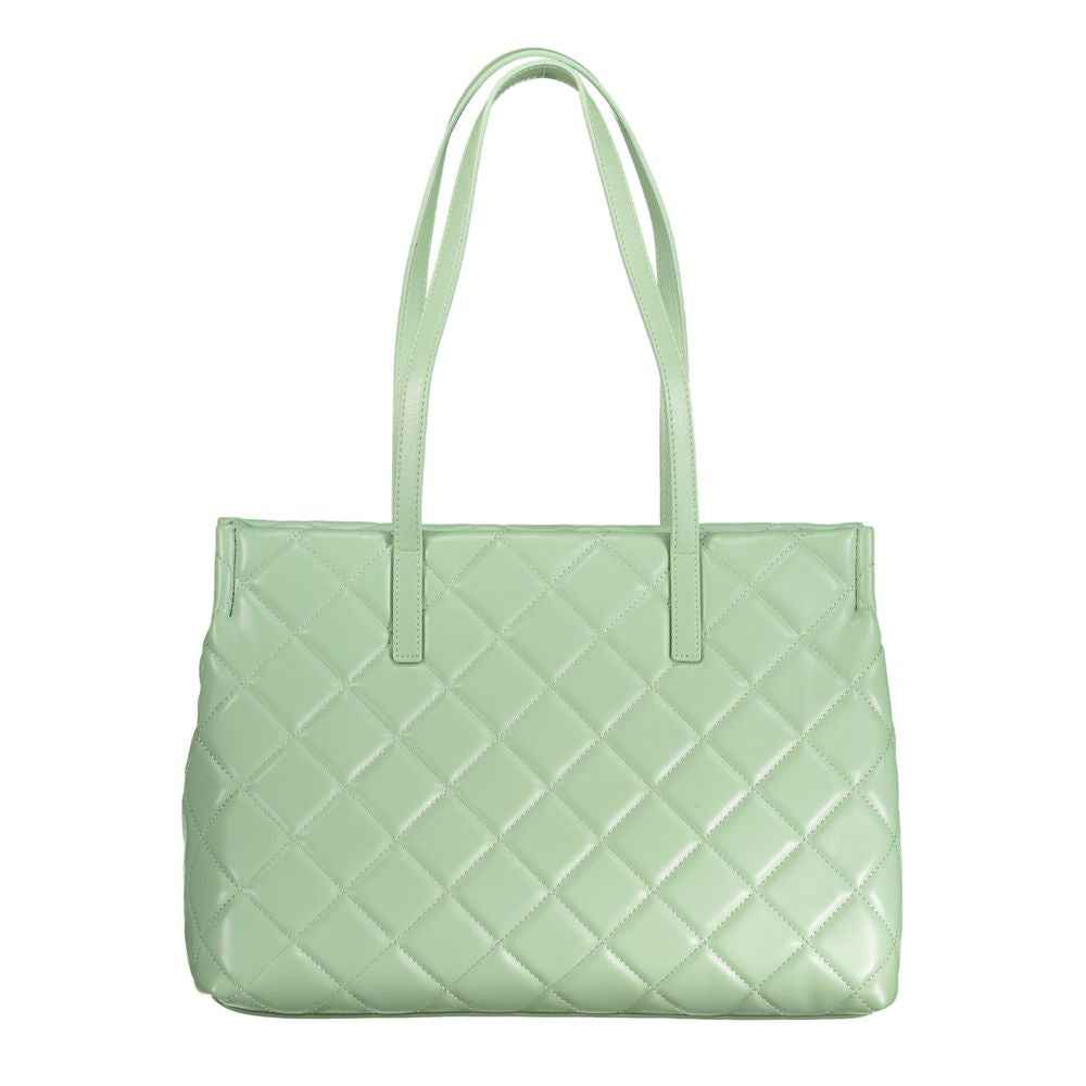 Mario Valentino Green Polyethylene Handbag