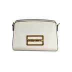 Mario Valentino White Polyethylene Handbag
