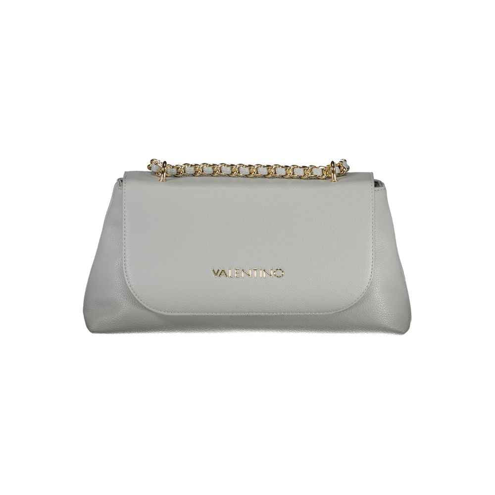 Mario Valentino Gray Polyethylene Handbag
