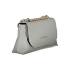 Mario Valentino Gray Polyethylene Handbag