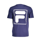 Fila Blue Cotton T-Shirt