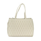 Mario Valentino White Polyethylene Handbag