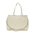 Mario Valentino White Polyethylene Handbag