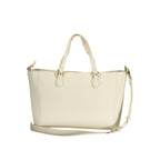 Mario Valentino White Polyethylene Handbag