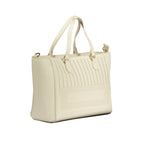 Mario Valentino White Polyethylene Handbag
