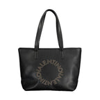Mario Valentino Black Polyethylene Handbag