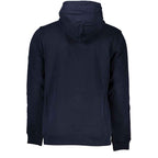 Tommy Hilfiger Blue Cotton Men Sweater with Hood