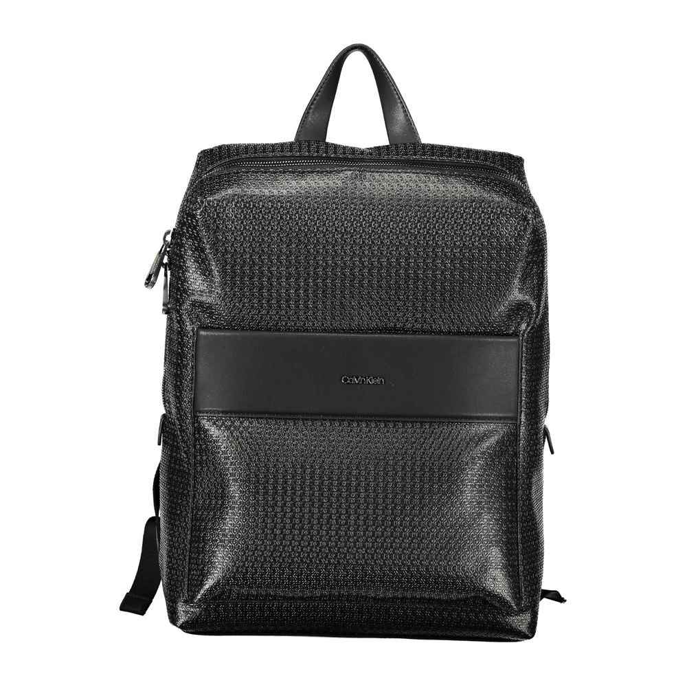 Calvin Klein Black Polyester Backpack