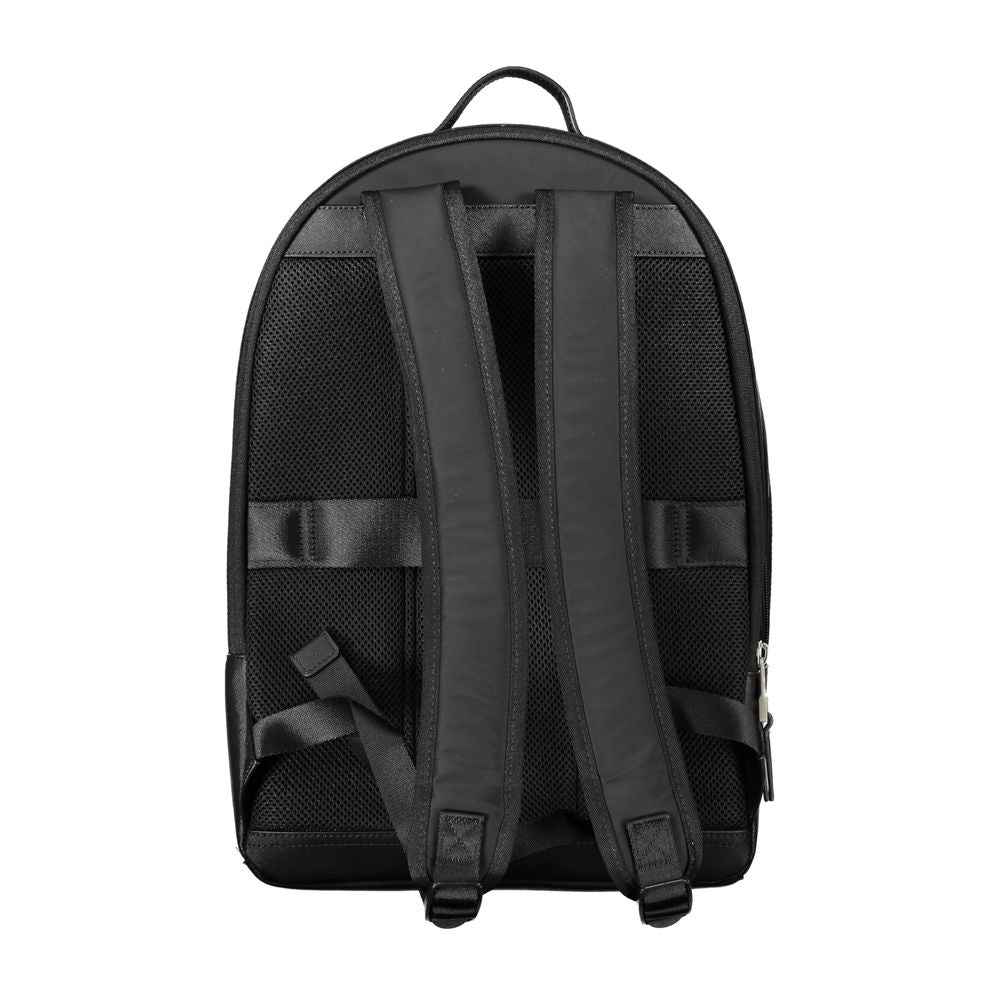 Tommy Hilfiger Black Polyester Backpack