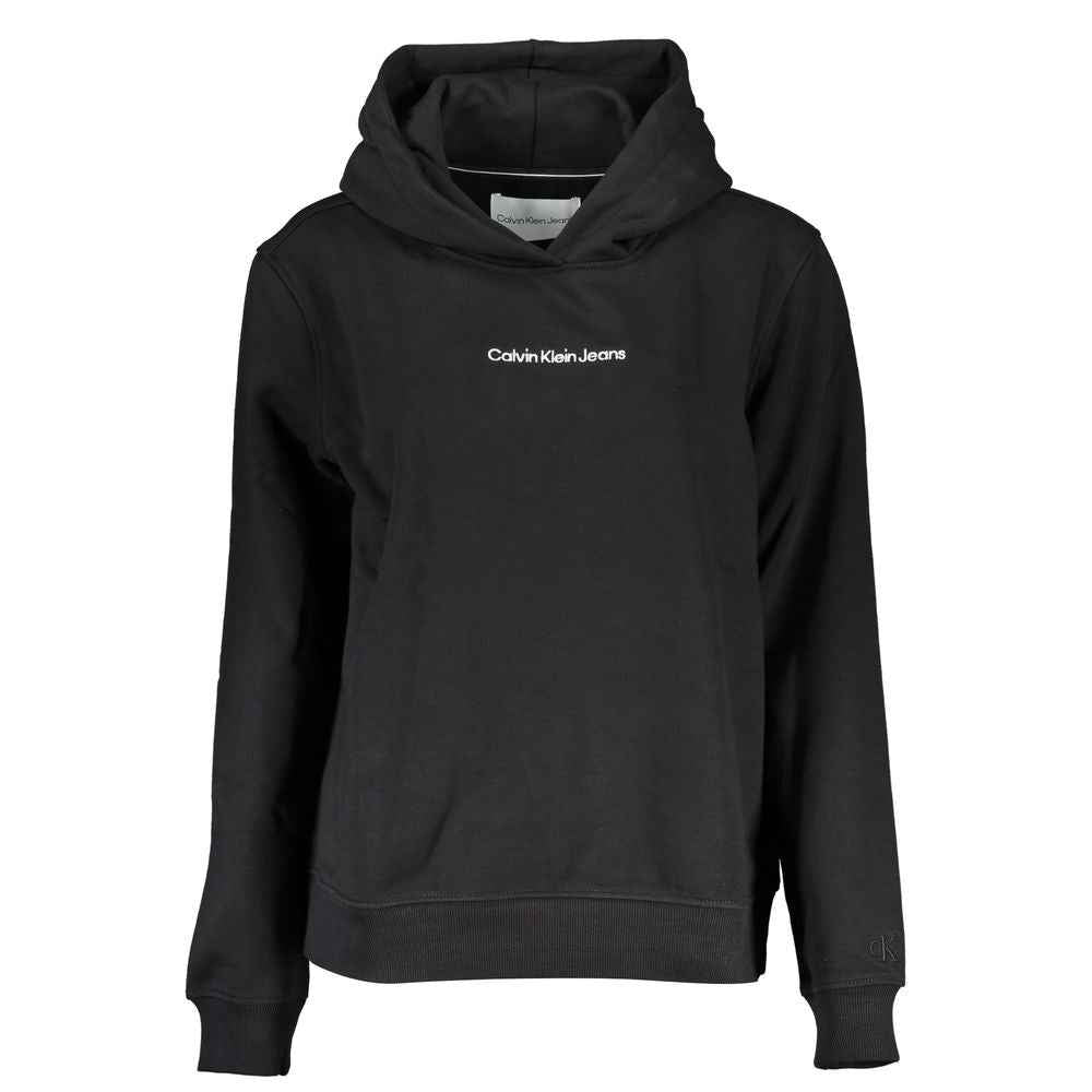 Calvin Klein Black Cotton Sweatshirt