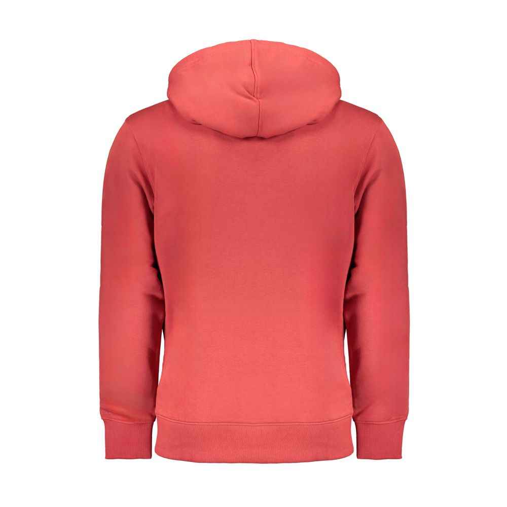 Calvin Klein Red Cotton Sweatshirt