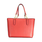 Mario Valentino Red Polyethylene Handbag