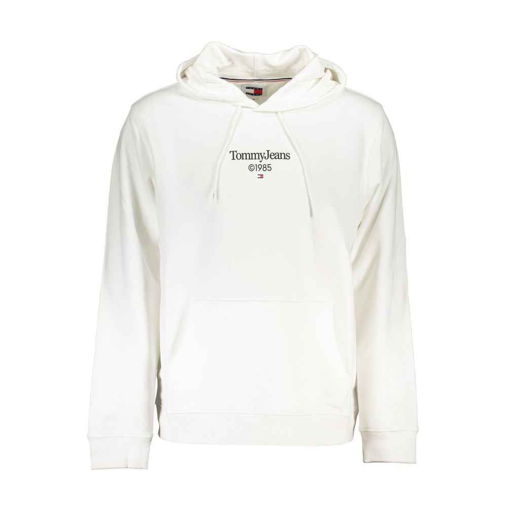 Tommy Hilfiger White Cotton Men Sweater