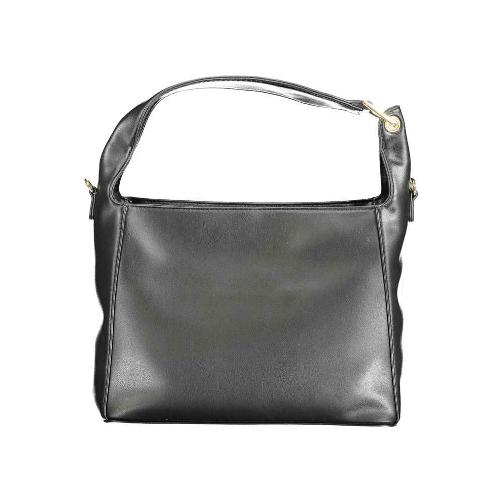 Mario Valentino Black Polyethylene Handbag