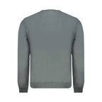 Napapijri Green Cotton Men Sweater