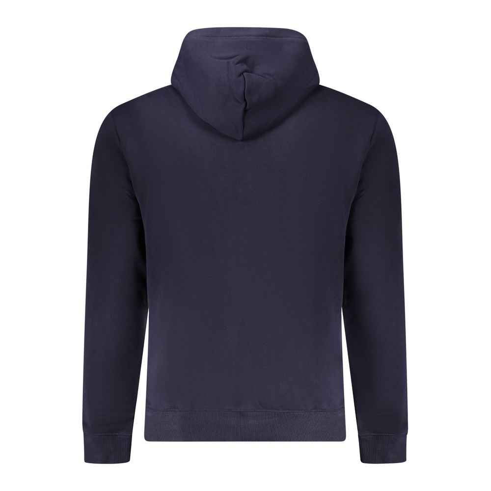 Napapijri Blue Cotton Men Sweater