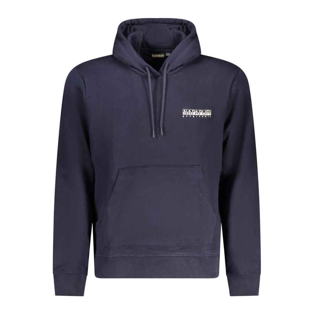 Napapijri Blue Cotton Men Sweater