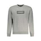 Napapijri Gray Cotton Men Sweater