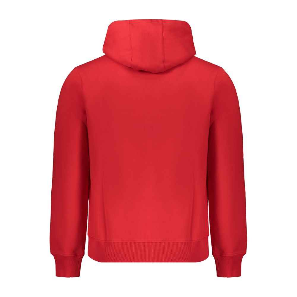 Napapijri Red Cotton Men Sweater