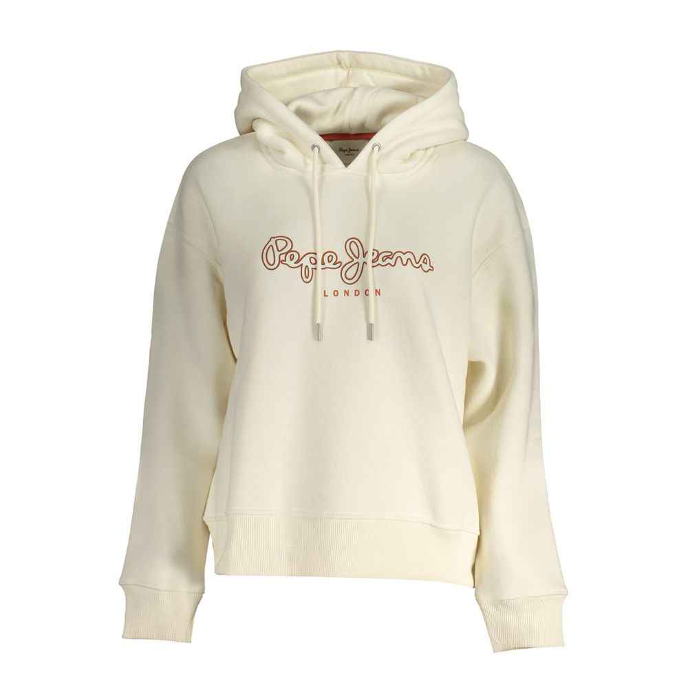 Pepe Jeans White Cotton Women Sweater