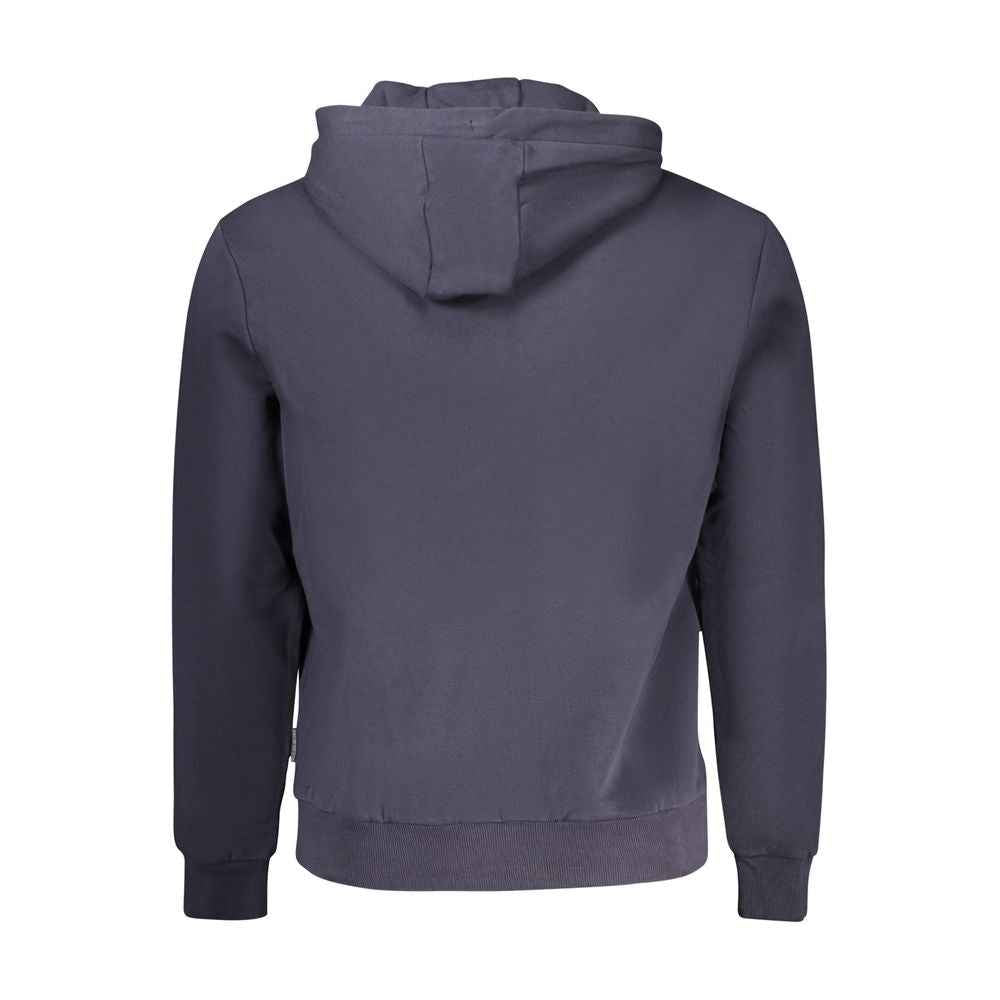 Napapijri Blue Organic Cotton Men Sweater