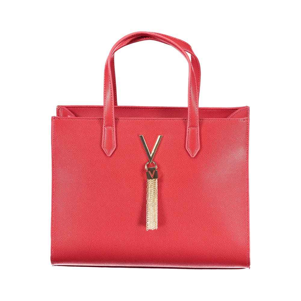 Mario Valentino Red Polyethylene Handbag