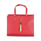 Mario Valentino Red Polyethylene Handbag