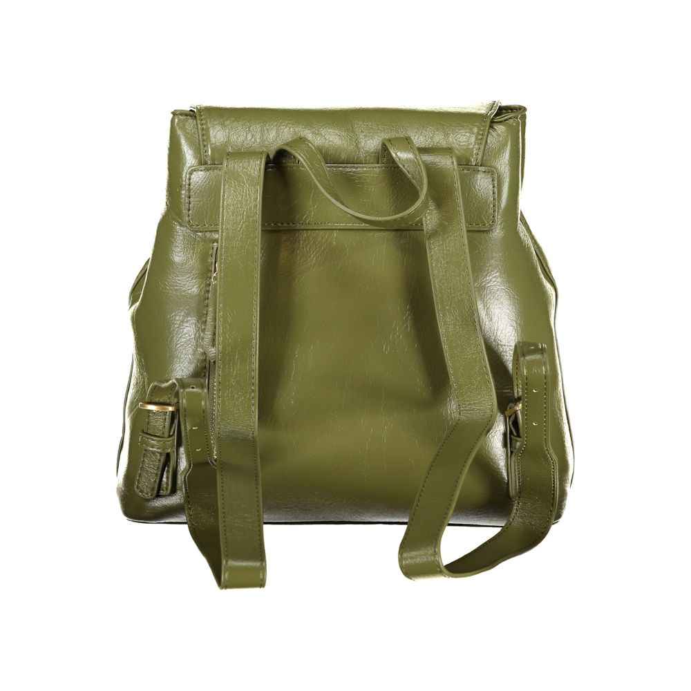 Mario Valentino Green Polyethylene Backpack