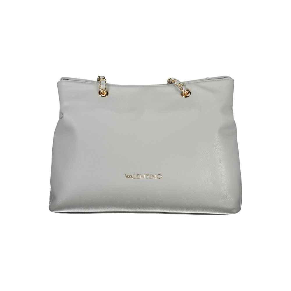 Mario Valentino Gray Polyethylene Handbag