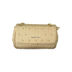 Mario Valentino Beige Polyester Handbag