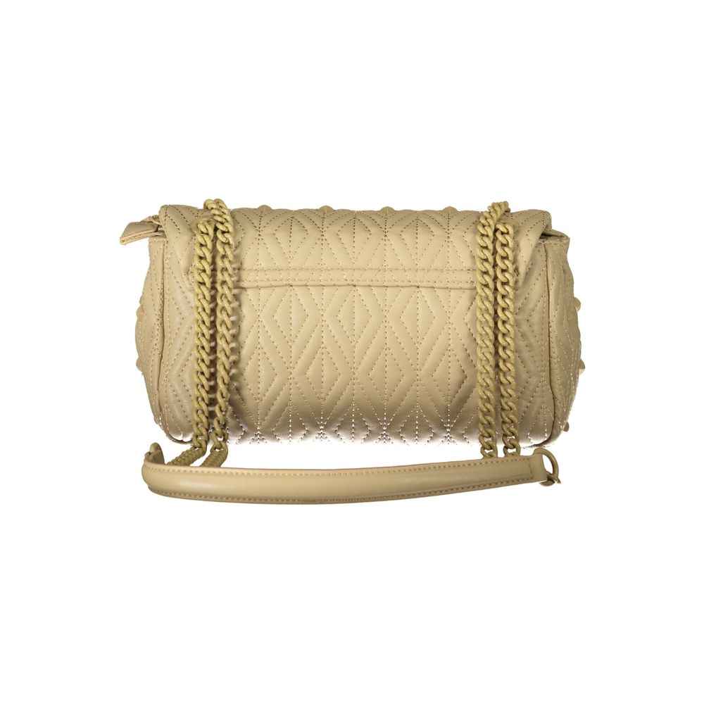 Mario Valentino Beige Polyester Handbag