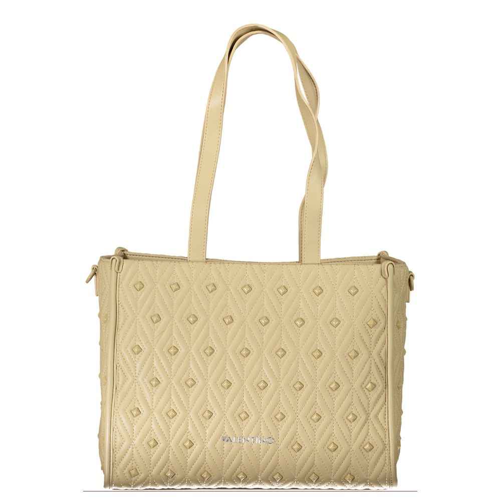 Mario Valentino Beige Polyester Handbag