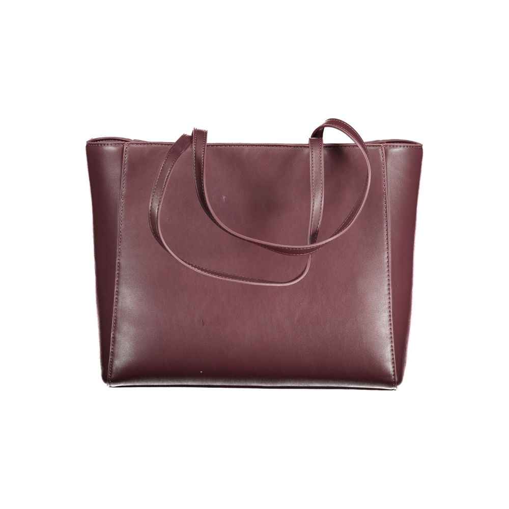 Mario Valentino Red Polyethylene Handbag