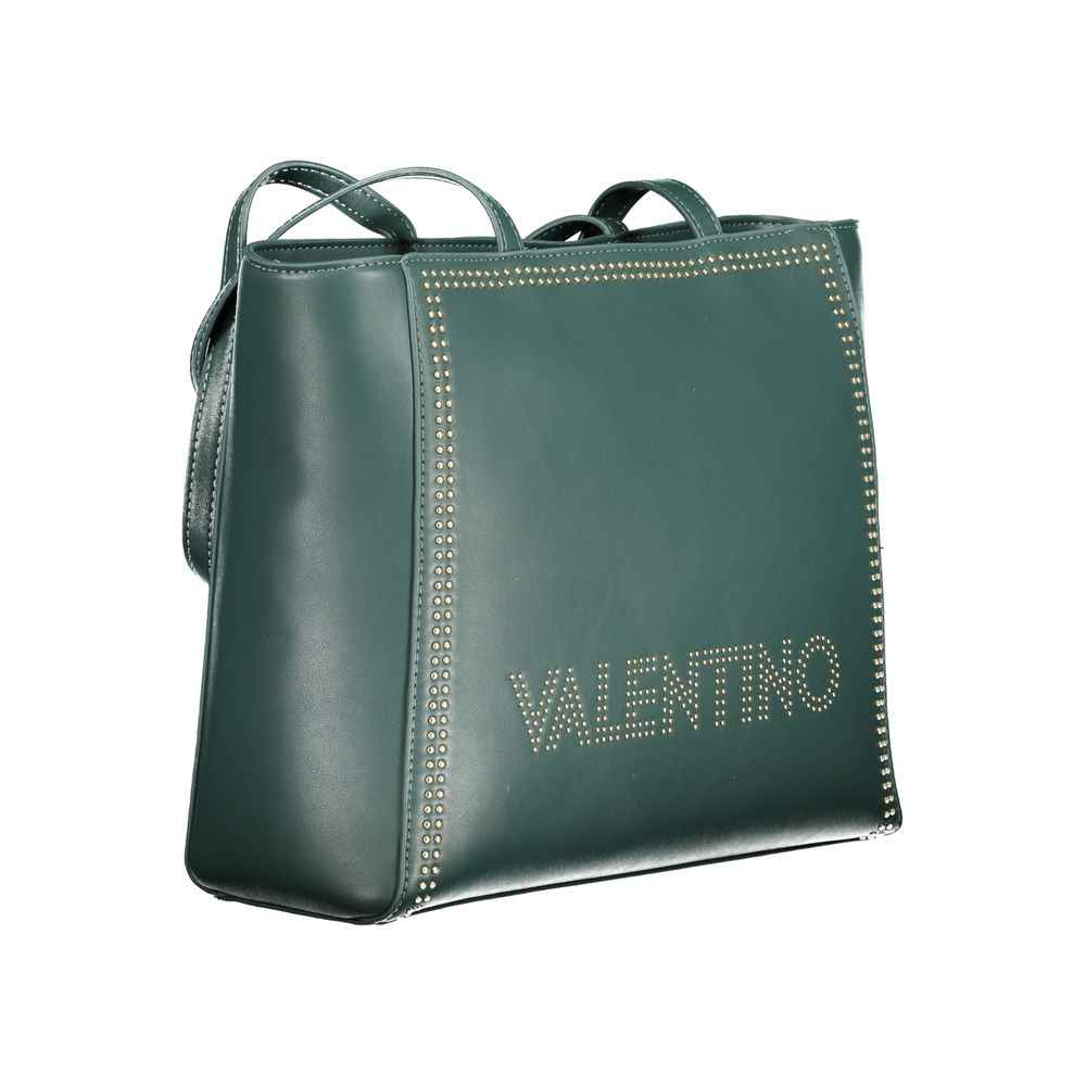 Mario Valentino Green Polyethylene Handbag