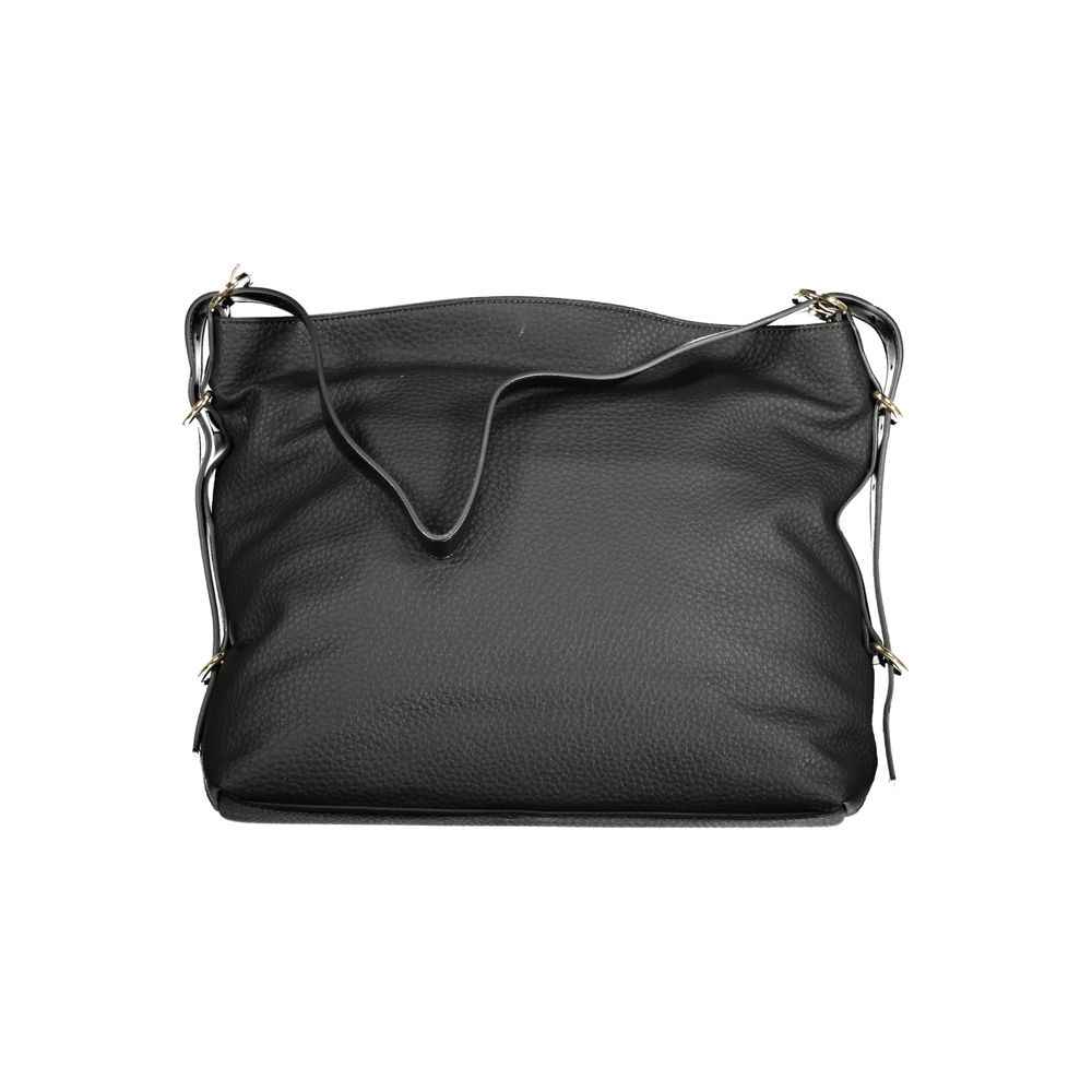 Mario Valentino Black Polyethylene Handbag
