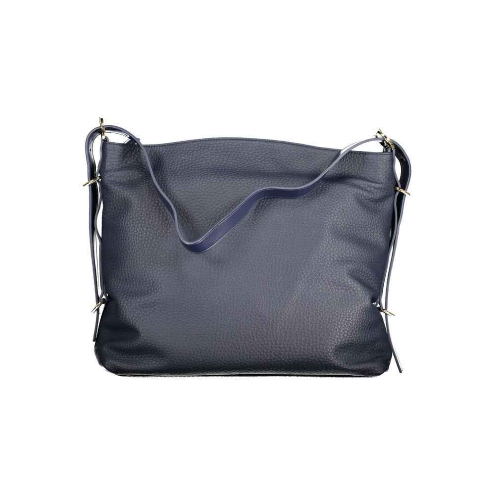 Mario Valentino Blue Polyethylene Handbag