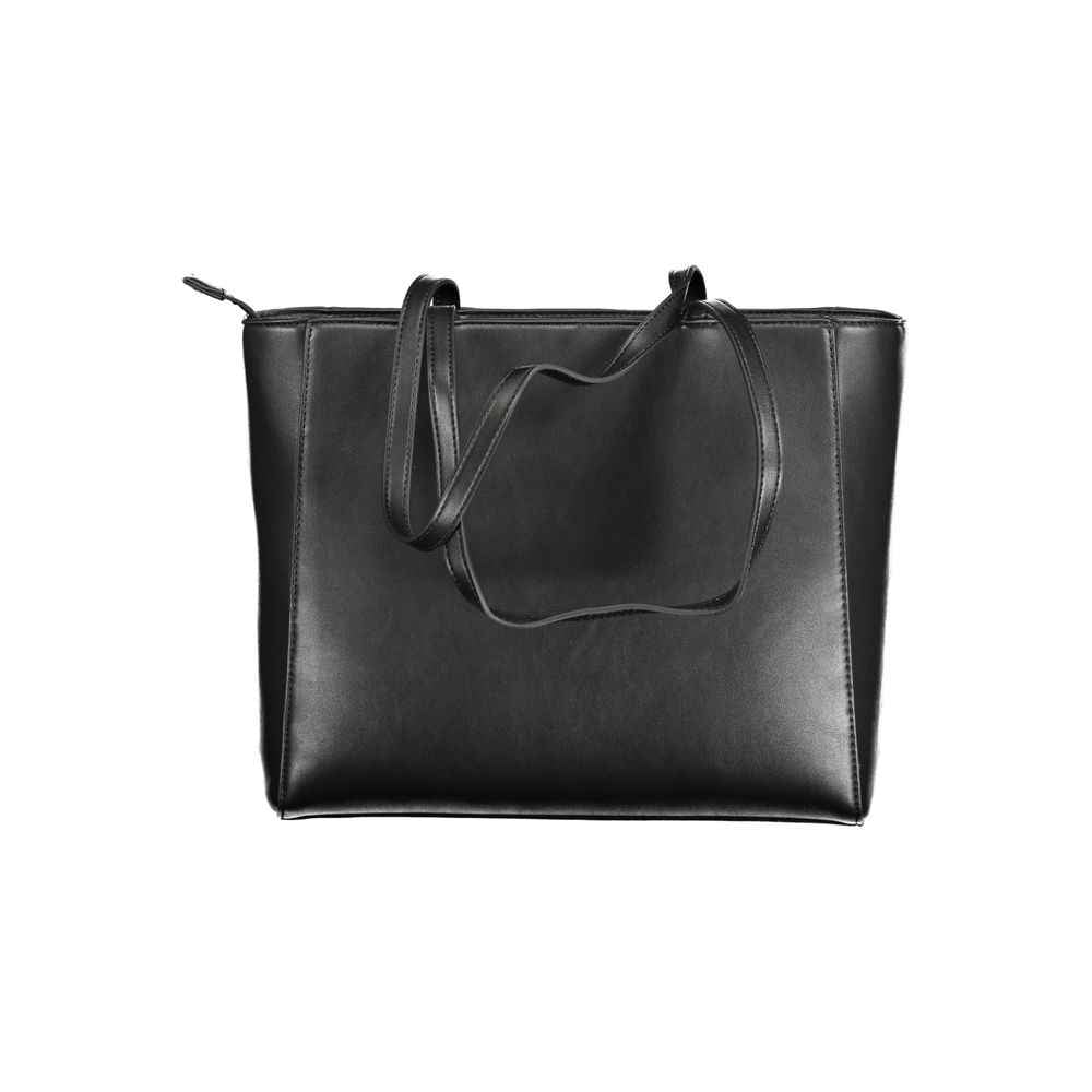 Mario Valentino Black Polyethylene Handbag