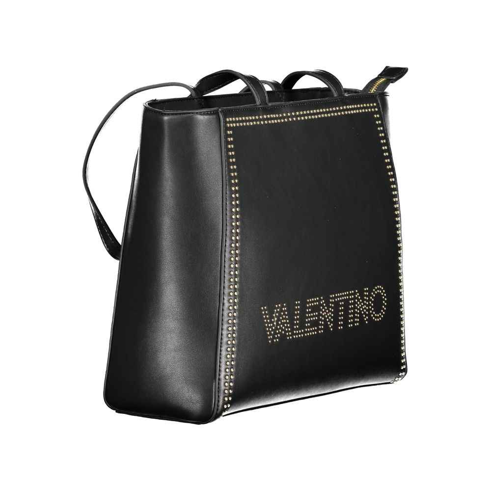 Mario Valentino Black Polyethylene Handbag
