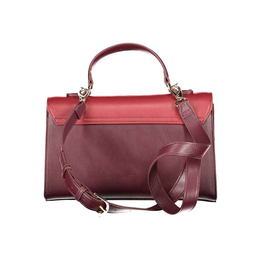 Mario Valentino Red Polyethylene Handbag