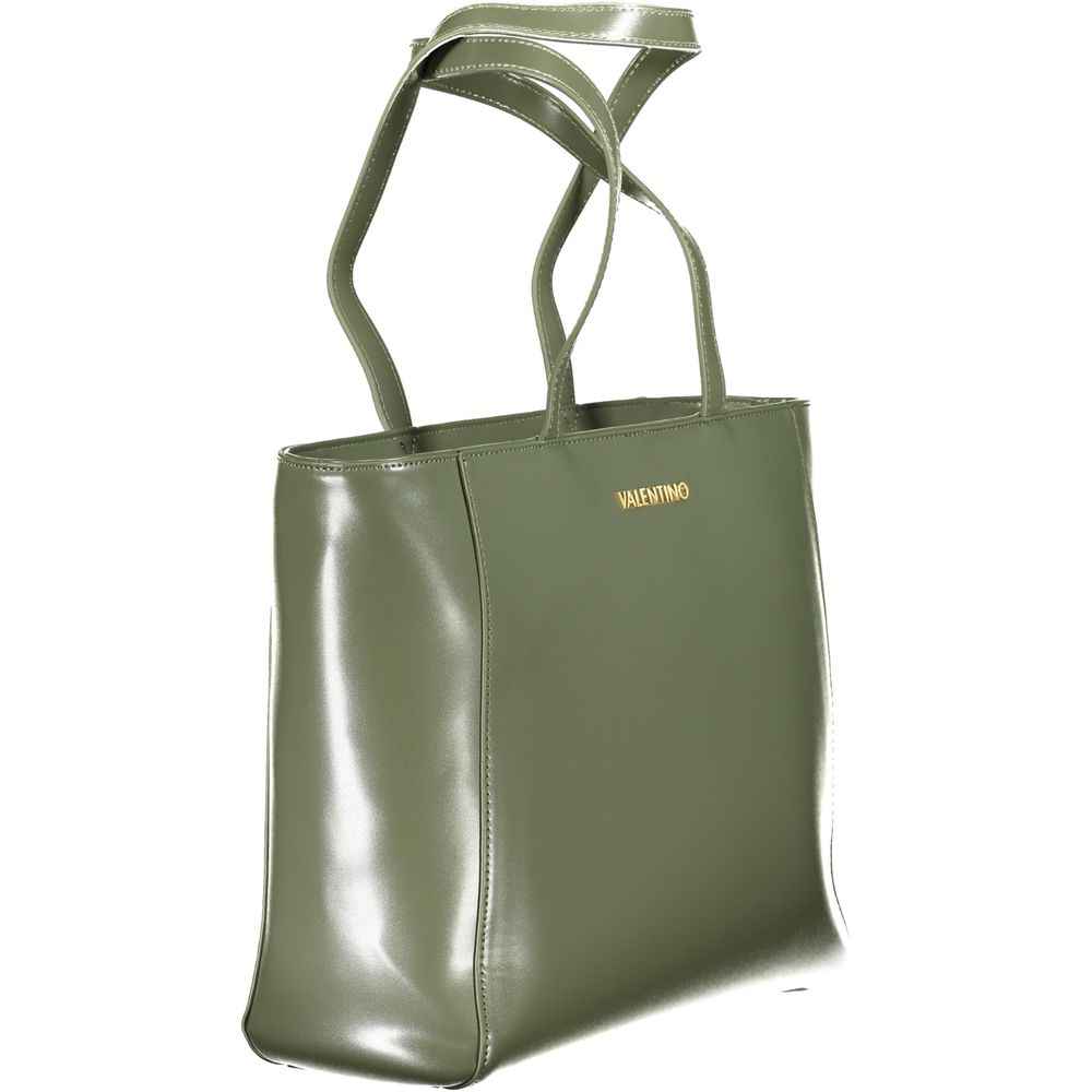 Mario Valentino Green Polyethylene Handbag