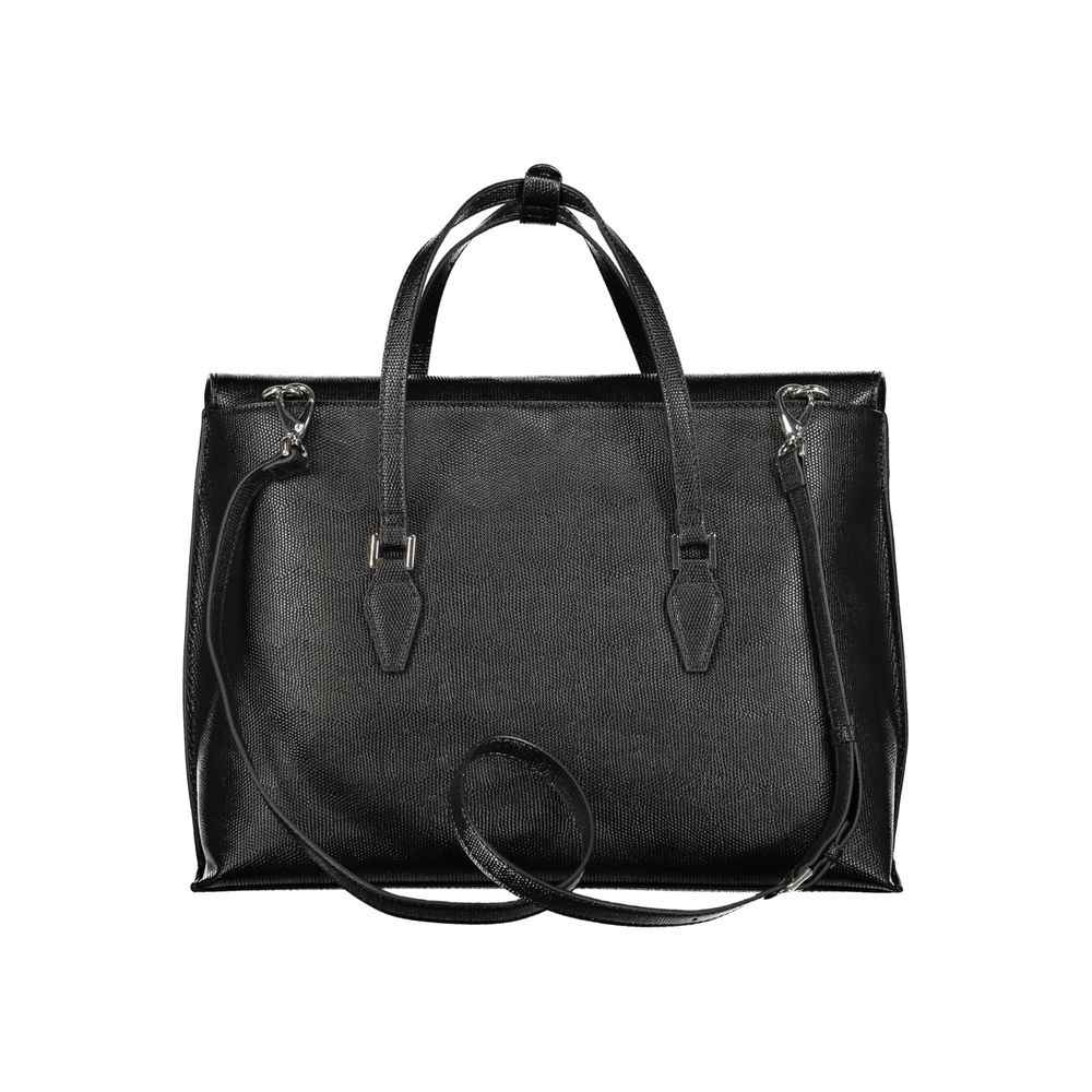 Mario Valentino Black Polyethylene Handbag