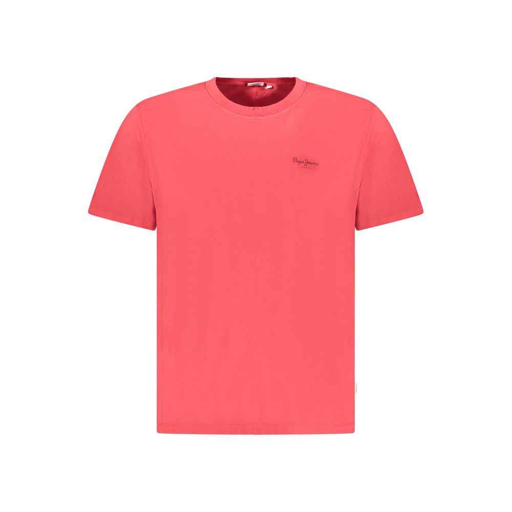Pepe Jeans Red Cotton T-Shirt
