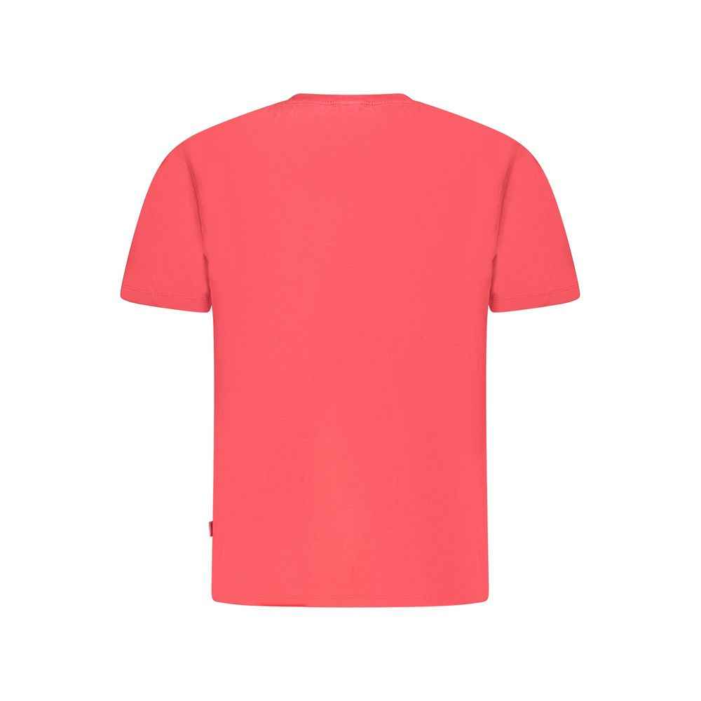 Pepe Jeans Red Cotton T-Shirt